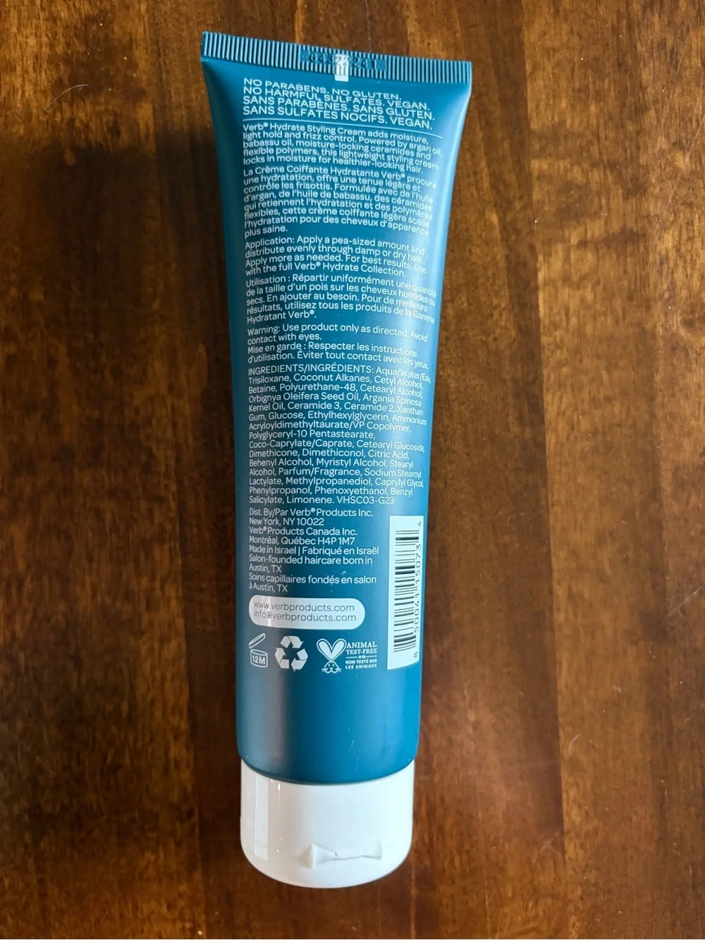 VERB Hydrate Styling Cream 54 fl oz 150 ml